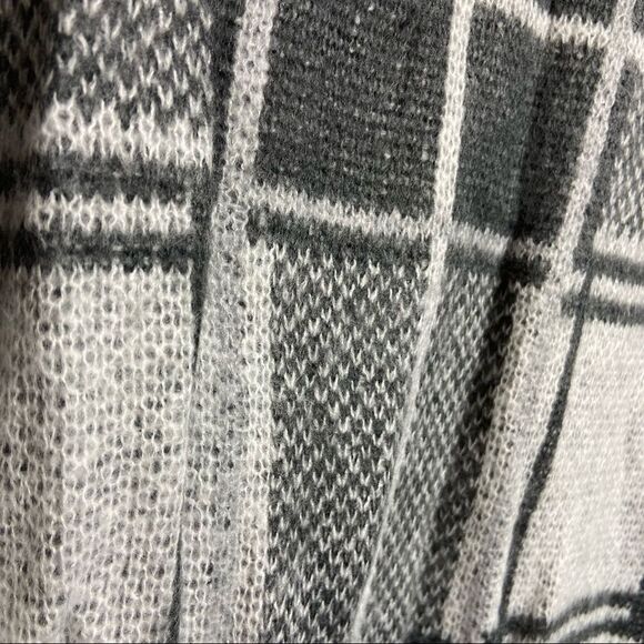 Vince Camuto Plaid Mock-Neck Sweater - Picture 5 of 7